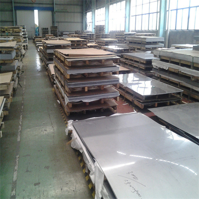 BA EN 6K Grubość 50 mm Płyta SS ze stali nierdzewnej 1500x6000mm Płyta 316 SS