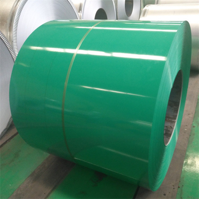 ASME Dx52D Wstępnie malowana cewka ze stali ocynkowanej PPGI Powlekana na gorąco 0,4 mm 1200 mm