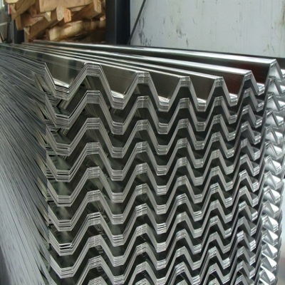 Panel ścienny z blachy falistej ze stali ocynkowanej DC51D 1250 * 2500 mm Grubość 1 mm