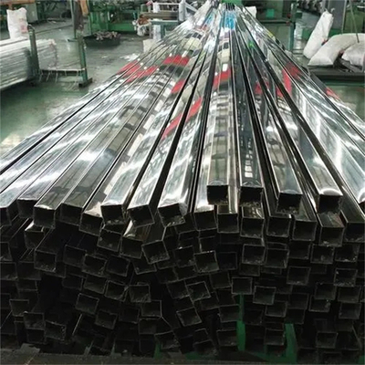 Dostosowane rury prostokątne ze stali nierdzewnej 316L 50 * 50 mm 50 * 100 mm