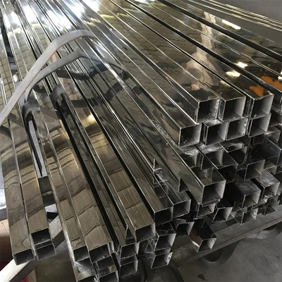 Dostosowane rury prostokątne ze stali nierdzewnej 316L 50 * 50 mm 50 * 100 mm