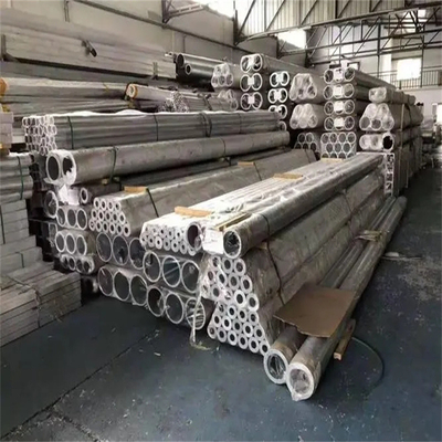 Bezszwedzone rurki aluminiowe 6063 80mm Od 6mm Grubość Astm Sliver Kolor